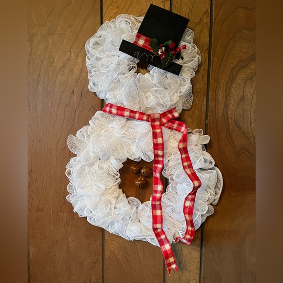 Snowman Wreath ☃️ - Picture 1 of 5